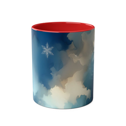 Coffee Mug Dreamy Snowflake Design