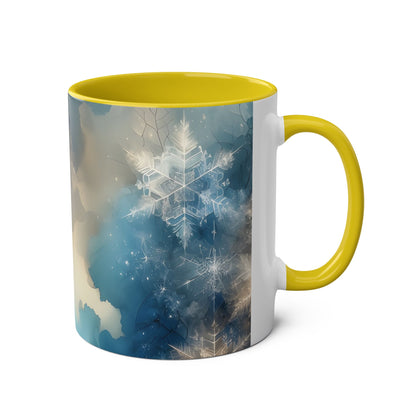 Coffee Mug Dreamy Snowflake Design