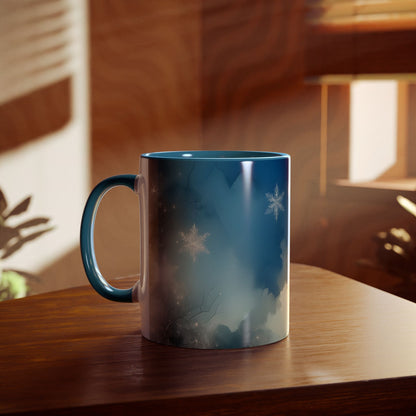 Coffee Mug Dreamy Snowflake Design