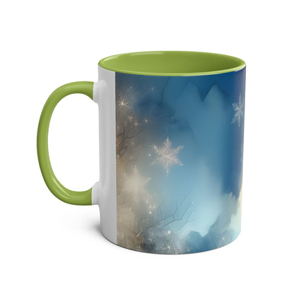 Coffee Mug Dreamy Snowflake Design