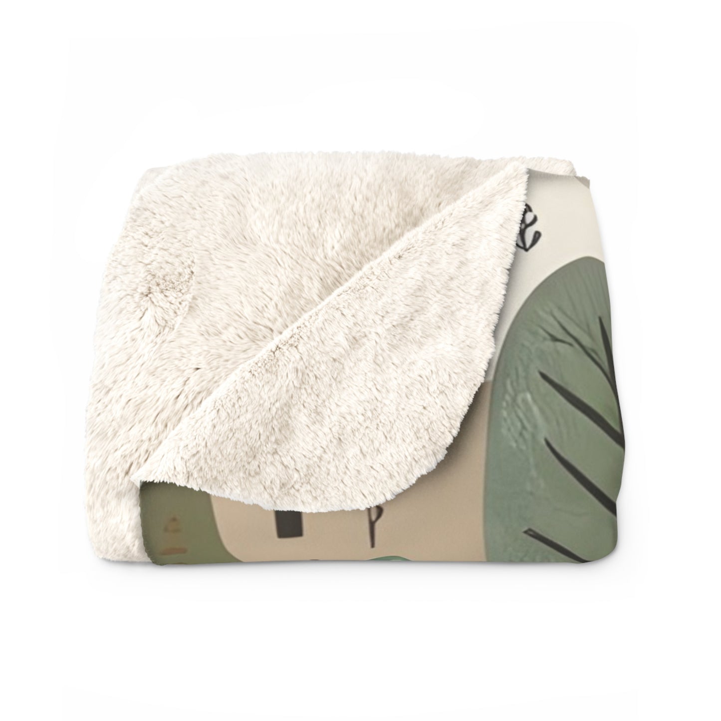 Sherpa Fleece Blanket Woodland Creatures