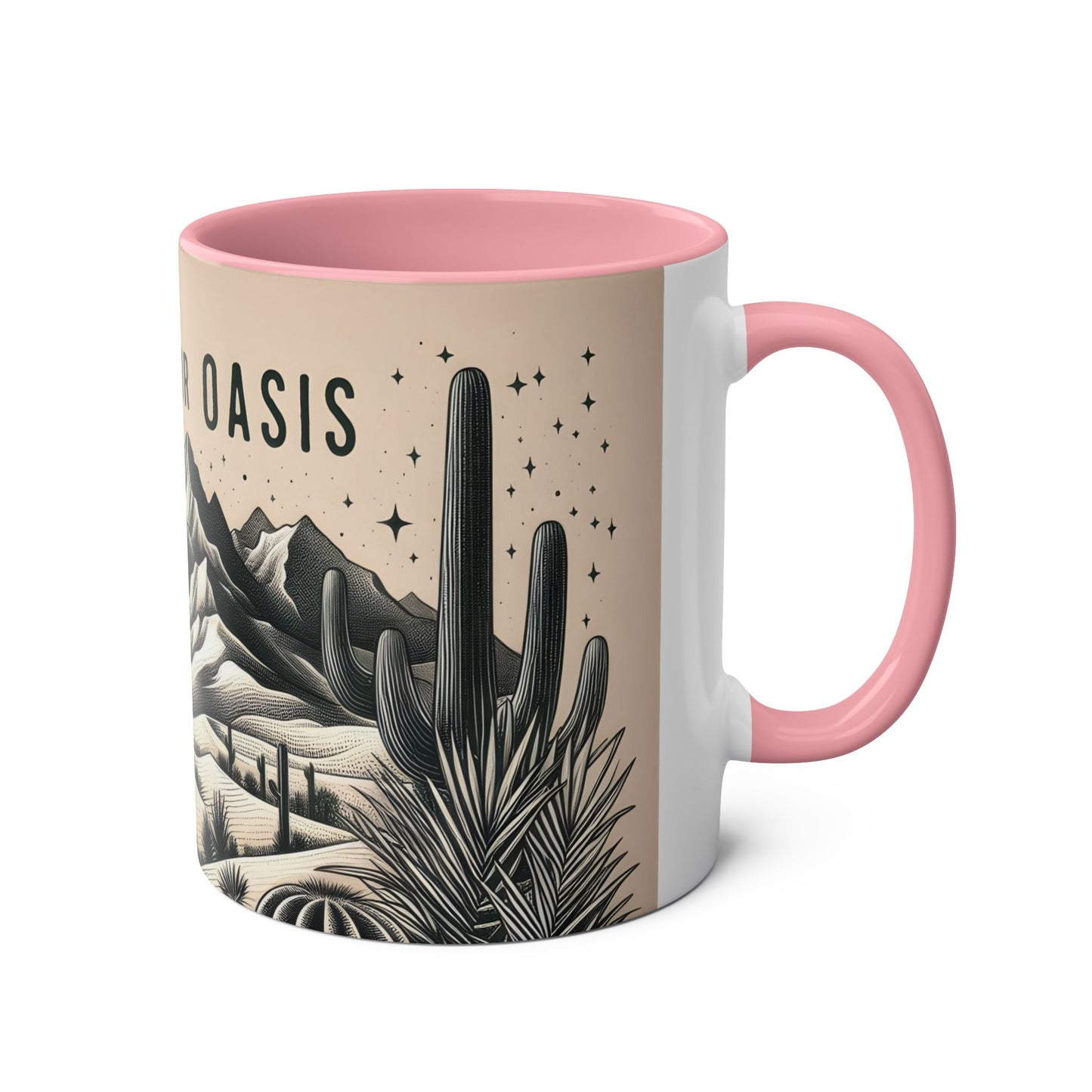 Mug - Desert Scene Cacti Find Your Oasis 11oz