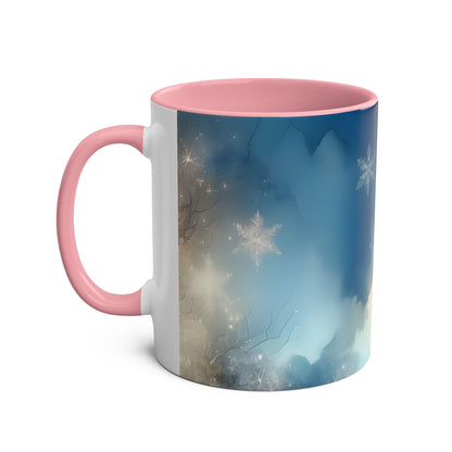 Coffee Mug Dreamy Snowflake Design