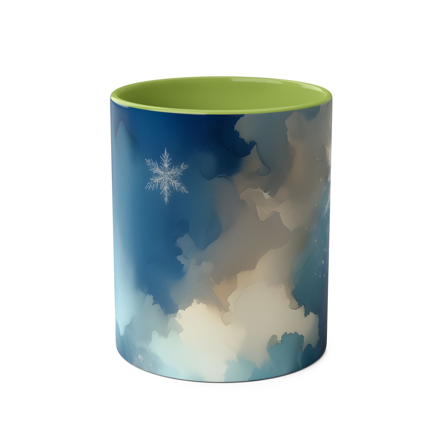 Coffee Mug Dreamy Snowflake Design