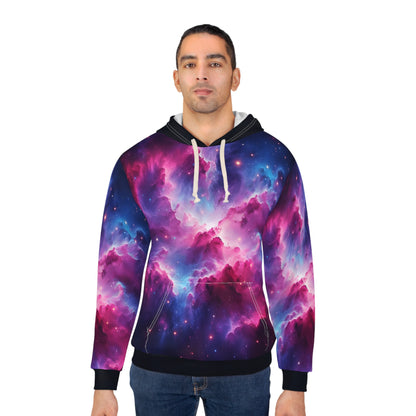 Bright Galactic Clouds and Stars Unisex Pullover