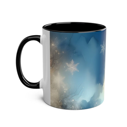 Coffee Mug Dreamy Snowflake Design