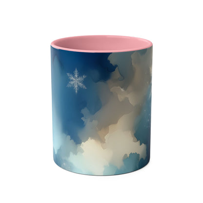 Coffee Mug Dreamy Snowflake Design