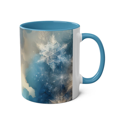 Coffee Mug Dreamy Snowflake Design