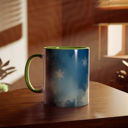 Coffee Mug Dreamy Snowflake Design