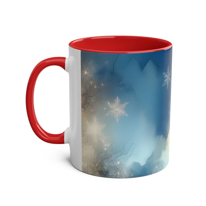 Coffee Mug Dreamy Snowflake Design