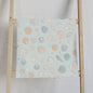 Hand Towel Seashell Delicate Pattern in Soft Neutrals and Pastels