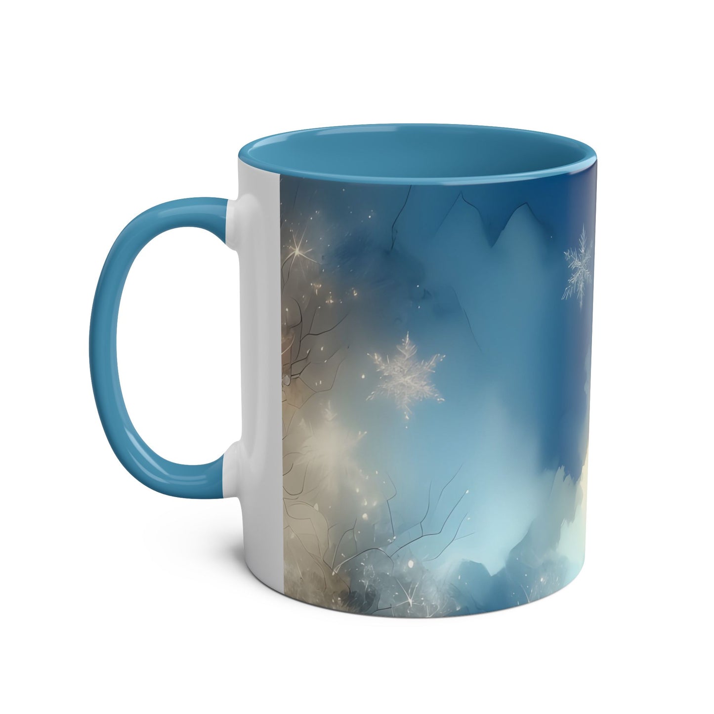 Coffee Mug Dreamy Snowflake Design