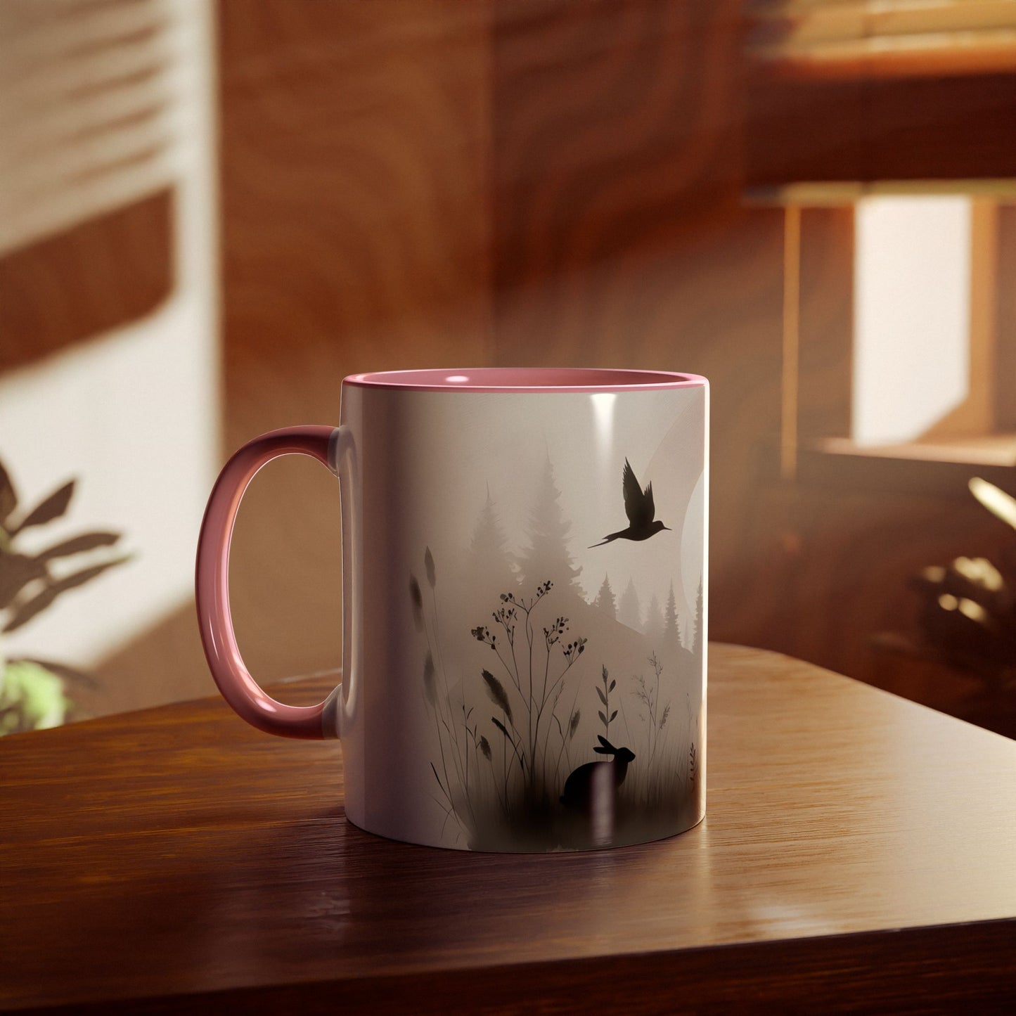 Mug - Nature Wildlife Silhouettes