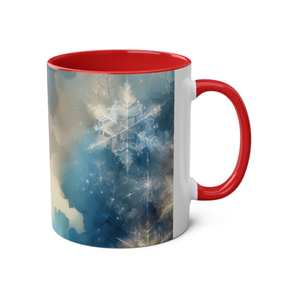 Coffee Mug Dreamy Snowflake Design