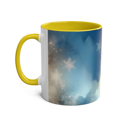 Coffee Mug Dreamy Snowflake Design