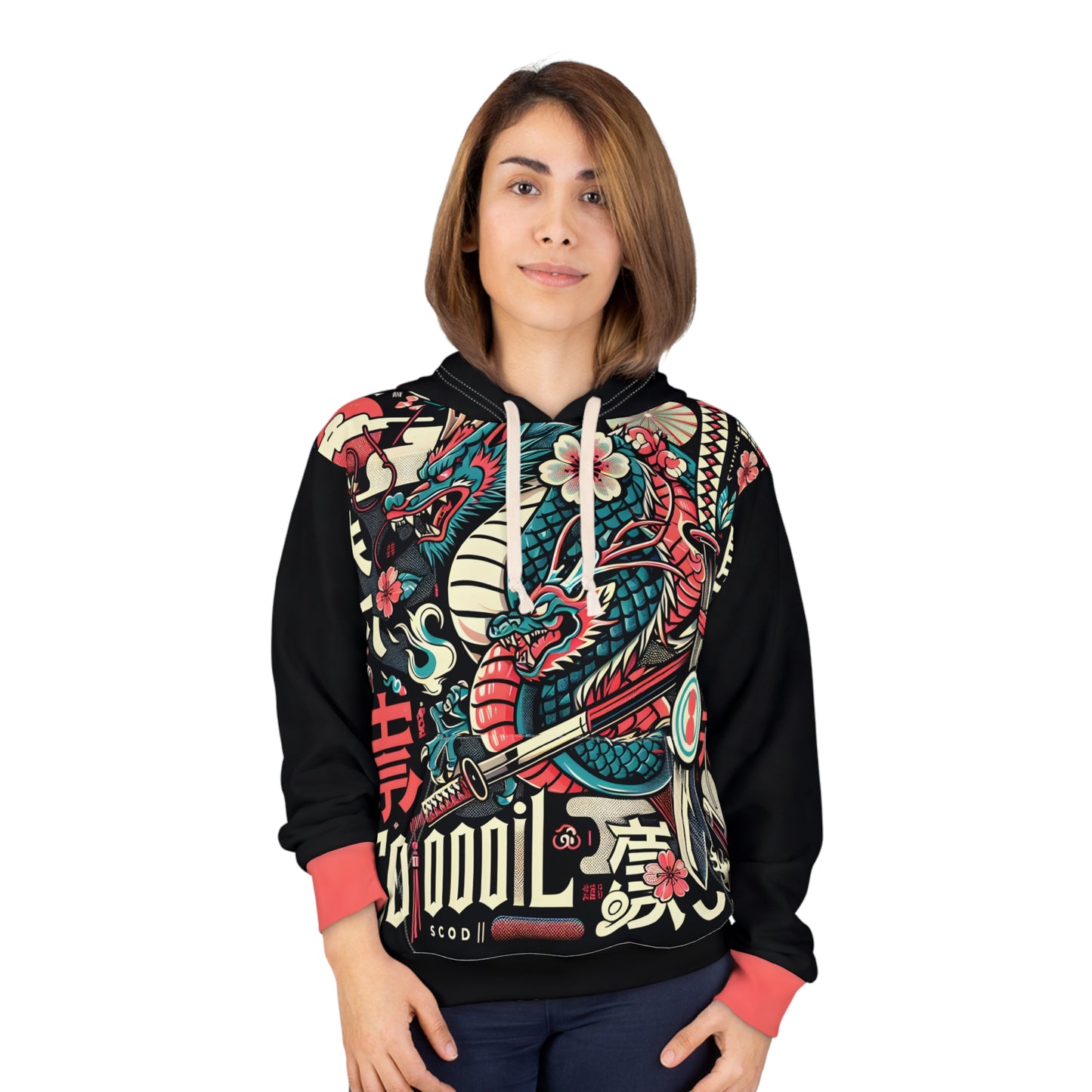 Japanese Dragon Hoodie