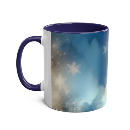 Coffee Mug Dreamy Snowflake Design