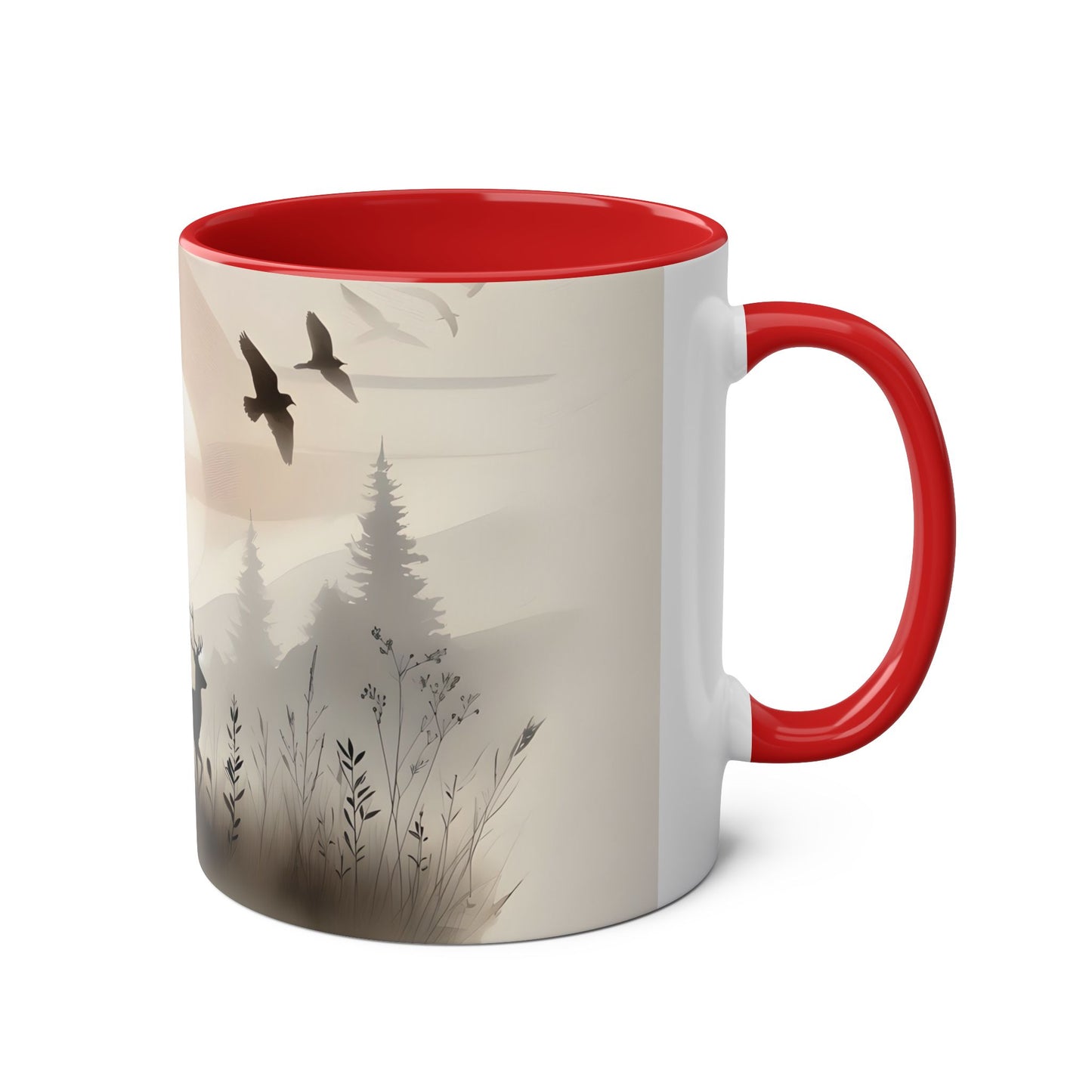 Mug - Nature Wildlife Silhouettes