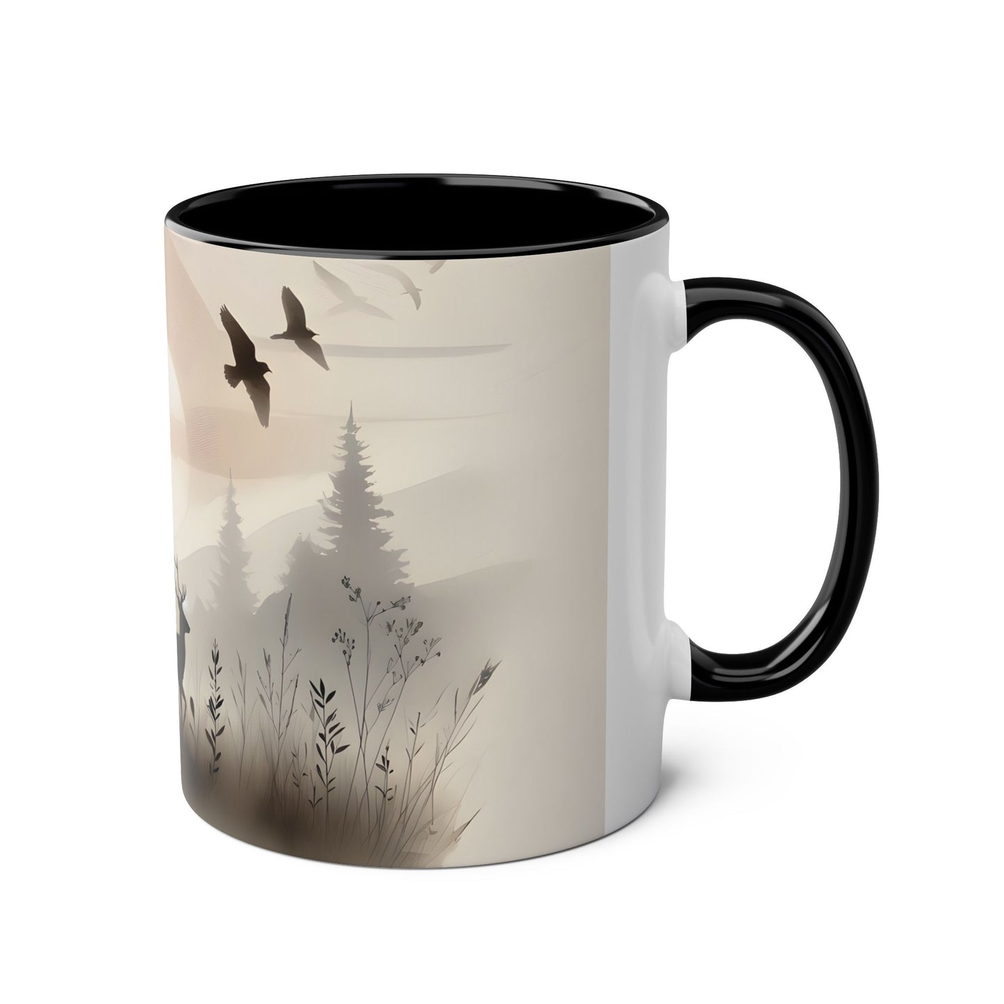 Mug - Nature Wildlife Silhouettes