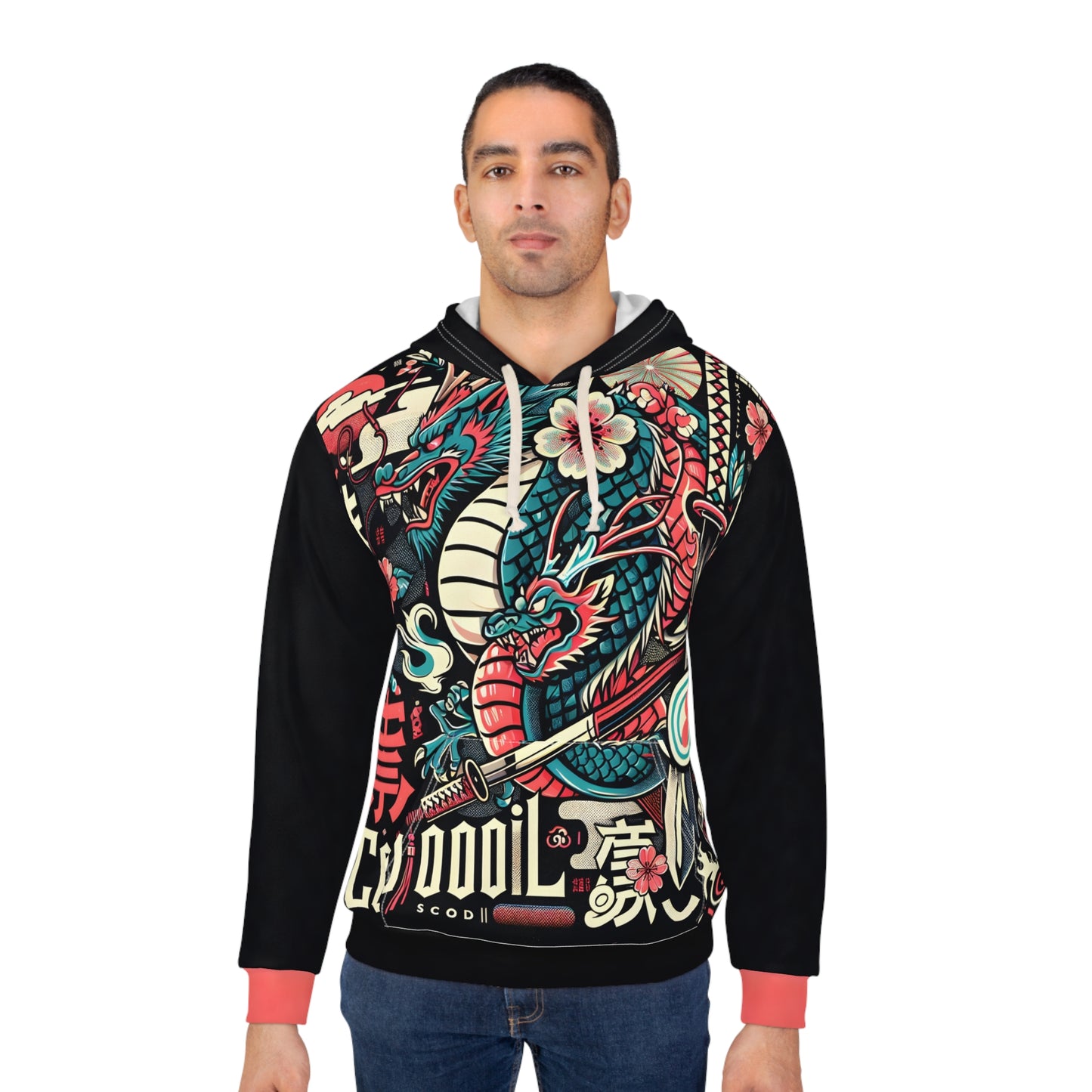 Japanese Dragon Hoodie