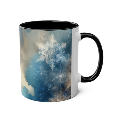 Coffee Mug Dreamy Snowflake Design