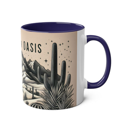 Mug - Desert Scene Cacti Find Your Oasis 11oz