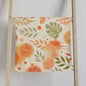 Hand Towel - Citrus Summer Orange Abstract Design