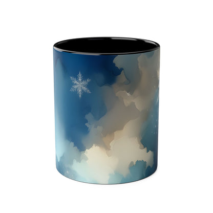 Coffee Mug Dreamy Snowflake Design